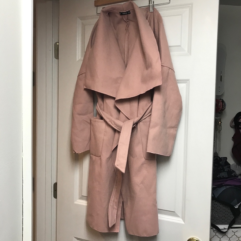 Shein mauve pink jacket